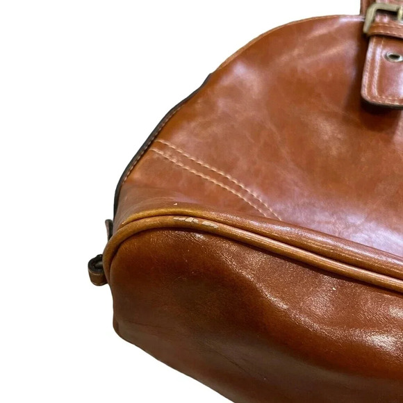 Emilie M Brown Leather Shoulder Bag - Picture 6 of 9